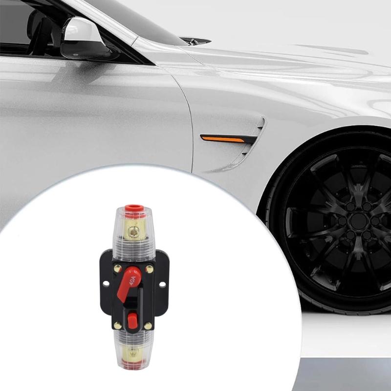 Waterproof Car Stereo Circuit Protection Box With Automatic Resetting Function And Corrosion Resistant Materials