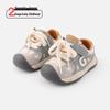 Spring Soft-Soled Shoes for Kids: Fashionable, Non-Slip, Portable Velcro Style for Boys and Girls