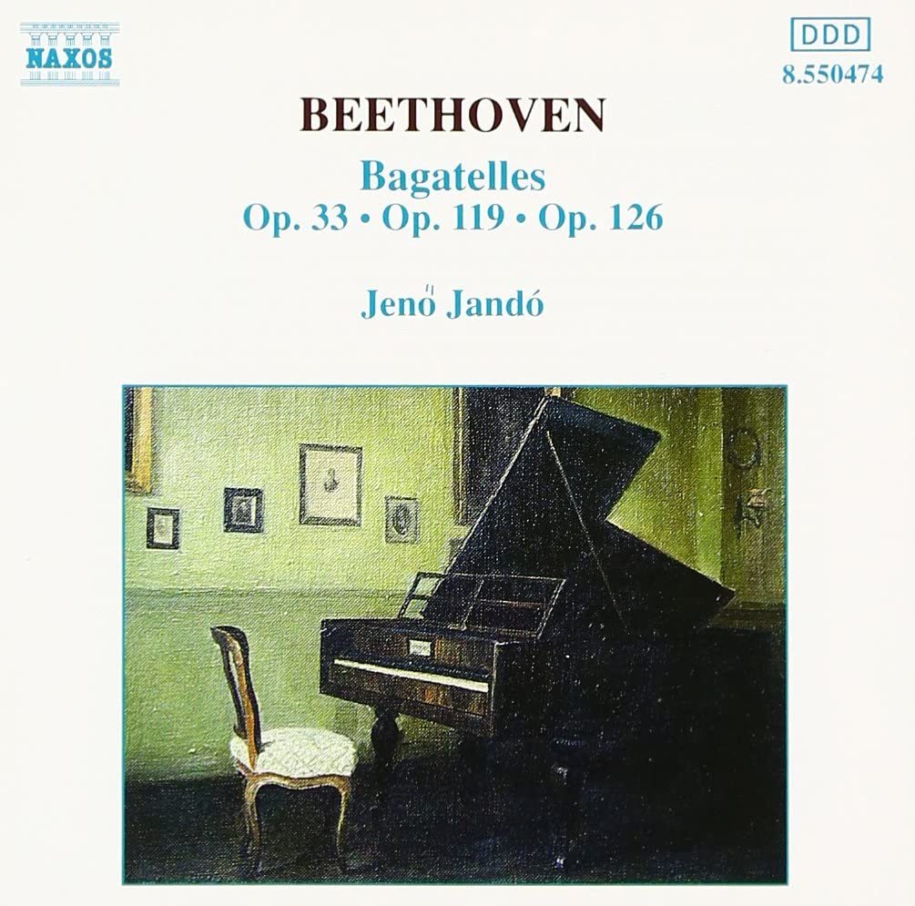 

CD JANDÓ - Beethoven: Bagatelle Collection Japan ObiClassical Used