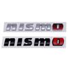 18.3X2.4CM ABS Car Side Emblem Trunk Sticker for Nismo Badge Qashqai X-Trail 350Z 370Z Almera Elgrand Kicks Leaf Murano