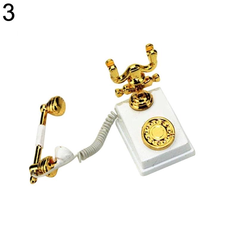 Akcesoria do dekoracji miniaturowych domków dla lalek miniaturowych retro