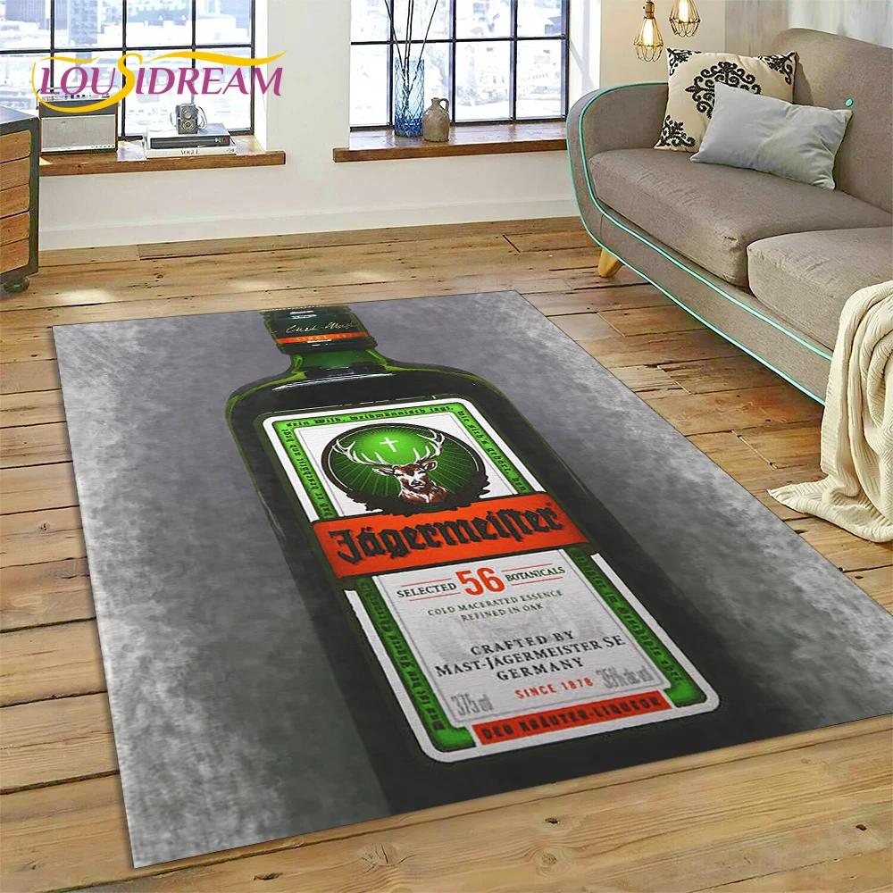 27 Style German J-Jaegermeister Elk Carpet Rug for Bedroom Living Room Home Sofa Decoration,kids Game Play Decor Floor Mat Gift