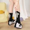 Cute Cat Socks with Fuzzy Balls Cotton Novelty Funny Animal Fun Crew Socks for Women