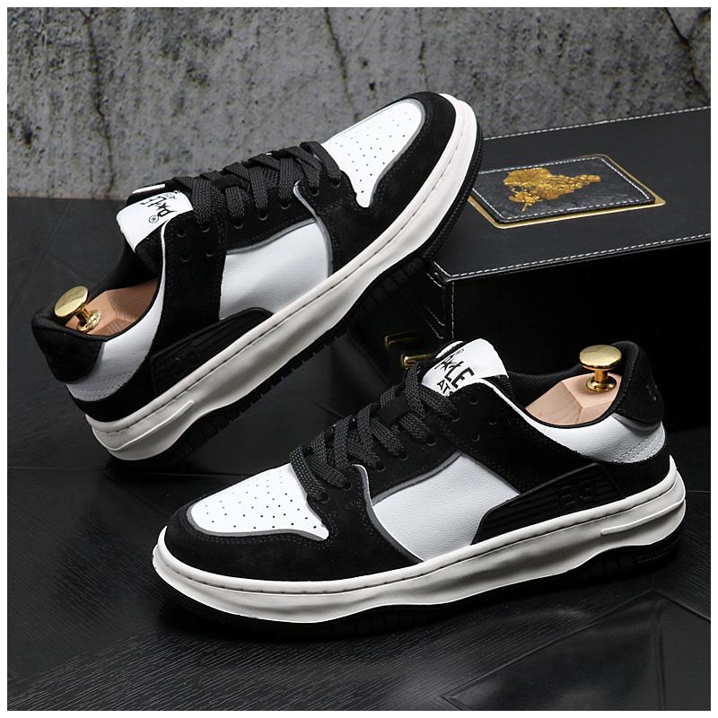 

Новая обувь ручной работы, повседневная обувь из натуральной кожи для мужчин, прогулочная обувь на плоской платформе, обувь для отдыха на открытом воздухе, лоферы, дышащие кроссовки 38