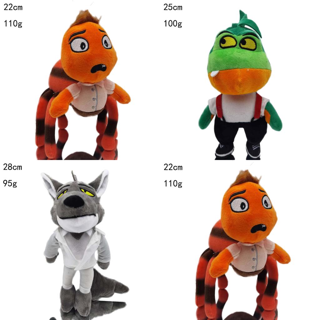 Peluche Badass League Personaggi dei Cartoni Animati Perfettamente Ripristinati Per il Gioco Creativo