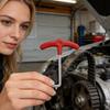 1.0/1.2L Instrument de testare a curelei de distribuție 3 buc Indicator de uzură a curelei motorului auto Pentru Peugeot Instrument pentru curea de distribuție Măsurare Aliniere Tensiune