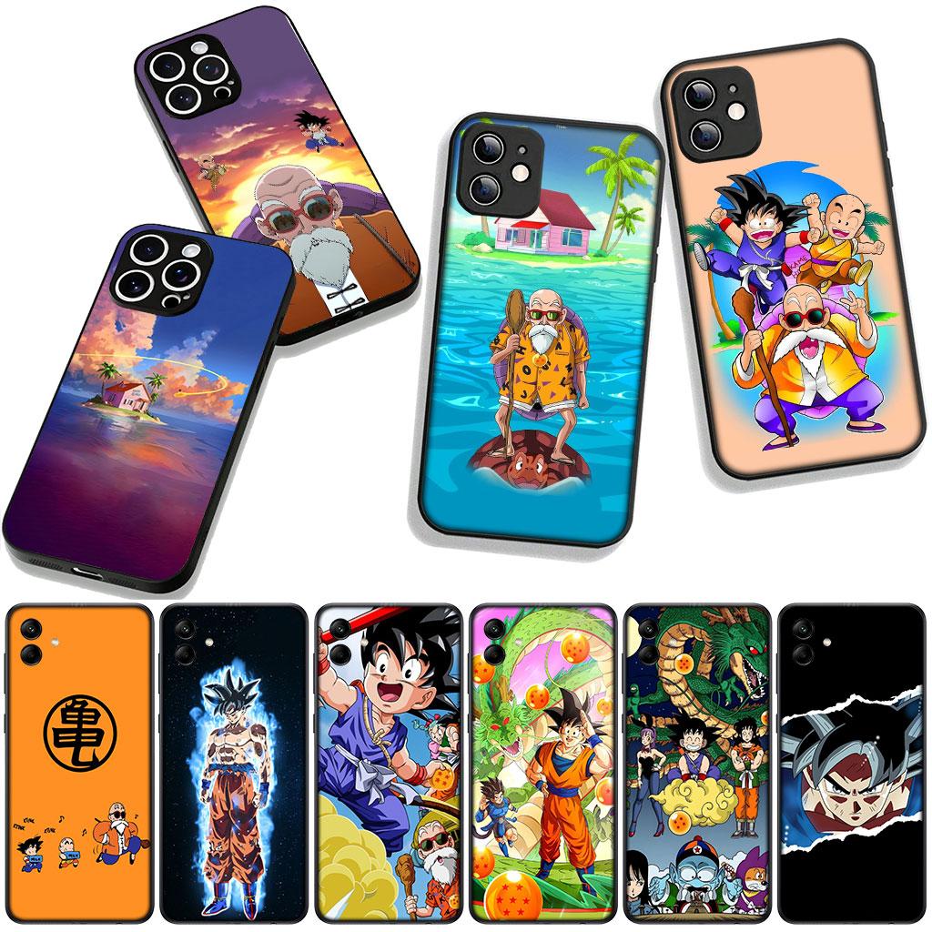 for Samsung Galaxy A25 A37 A57 A12 A14 A50 A51 A70 A71 A72 A04 Note 20 9 8 10 Case Master Roshi Dragon Gokus Ball Kame Sennin