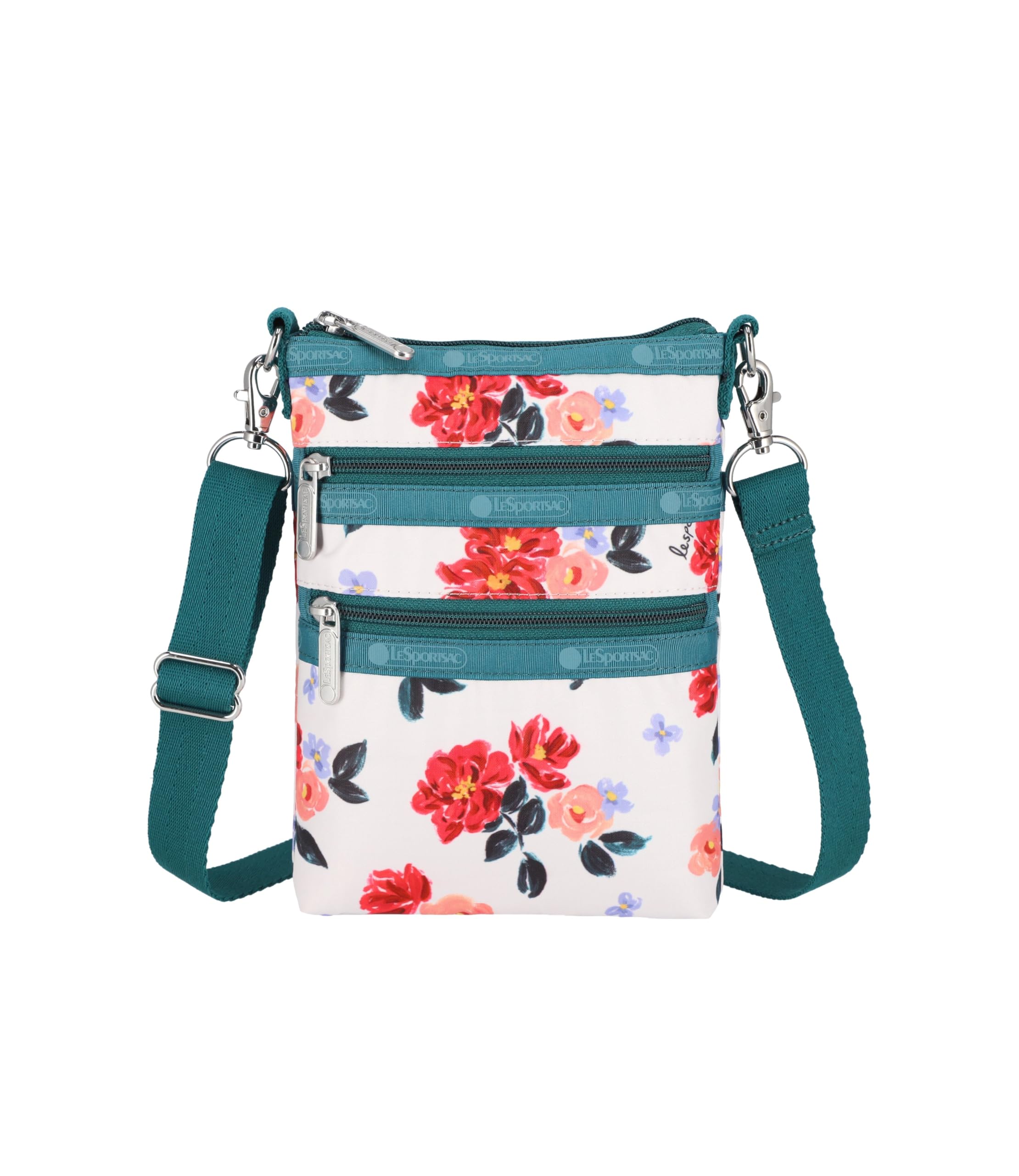 

Official Shoulder Bag 3 ZIP Paintly Floral [LeSportsac] CROSSBODY/4007 Women s