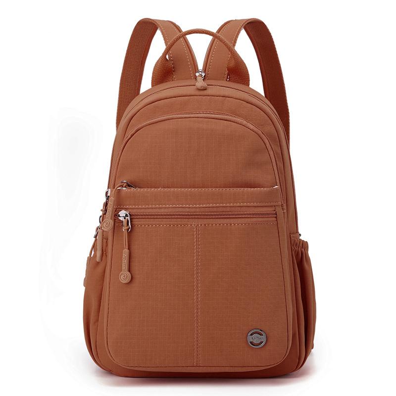 Multi-Functional Backpack Women's Chest Bag Solid Color Crossbody Bag