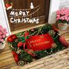 VIKAMA 2026 New Year and Christmas Floor Mat for Front Door Entry Area, Indoor and Outdoor Welcome Floor Mat, Home Decoration