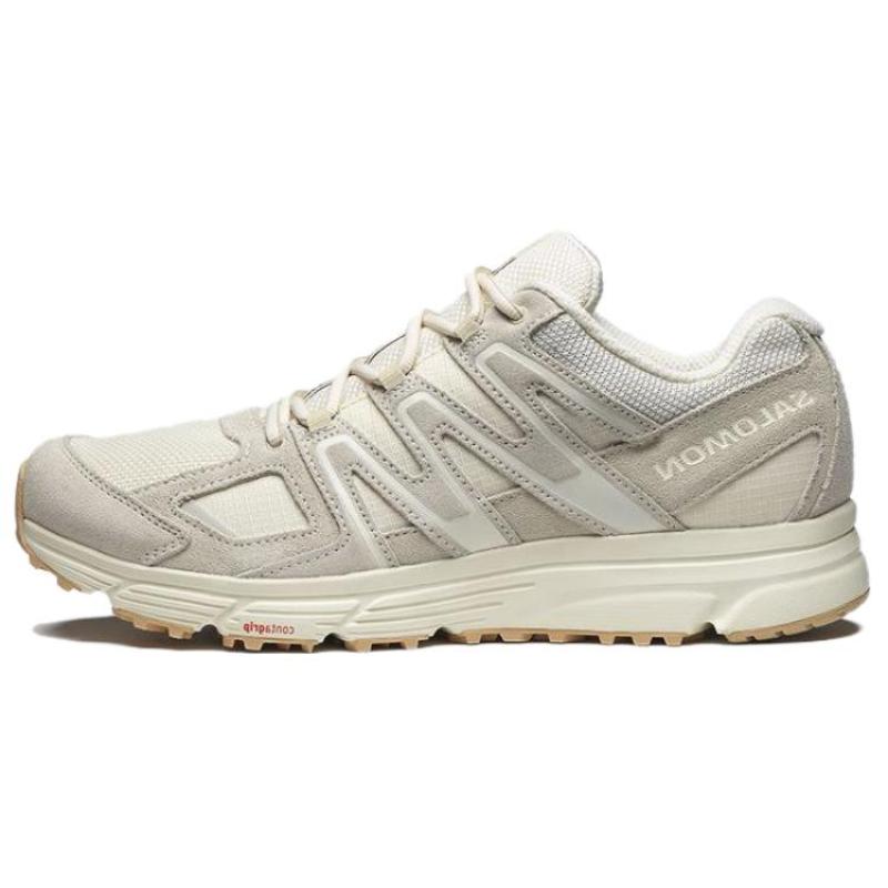 SALOMON X Mission 4 Wildleder 'Rainy Day Kelp' Sneaker 475092