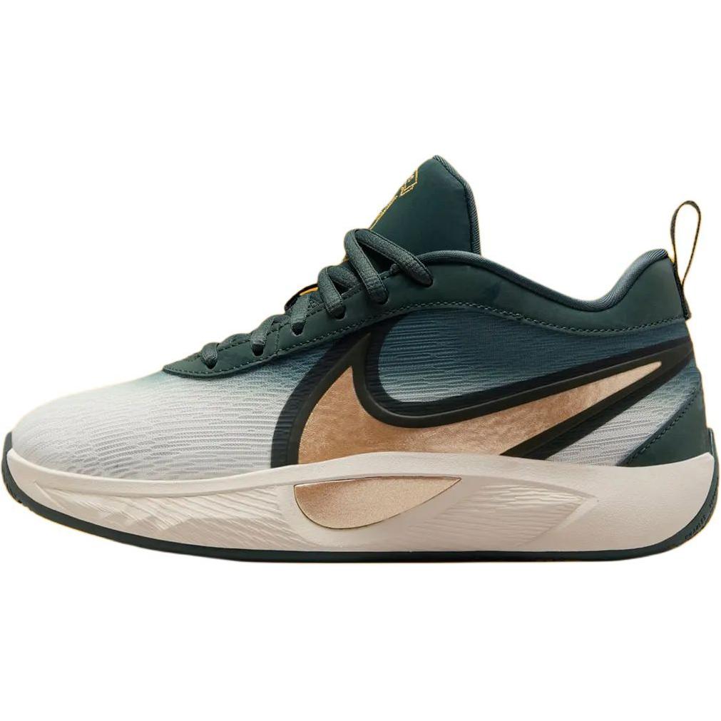 Nike Giannis Freak 6 GS Vintage Green Metallic Gold Kids Sneakers Pale-Ivory FZ7305-300