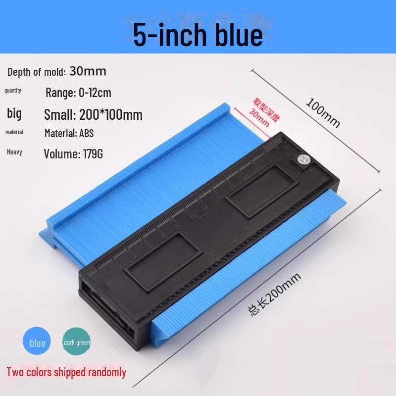 

Multifunctional Woodworking Shaper: Arc Taker & Contour Plaster Line for Tile & Deformation Measurement