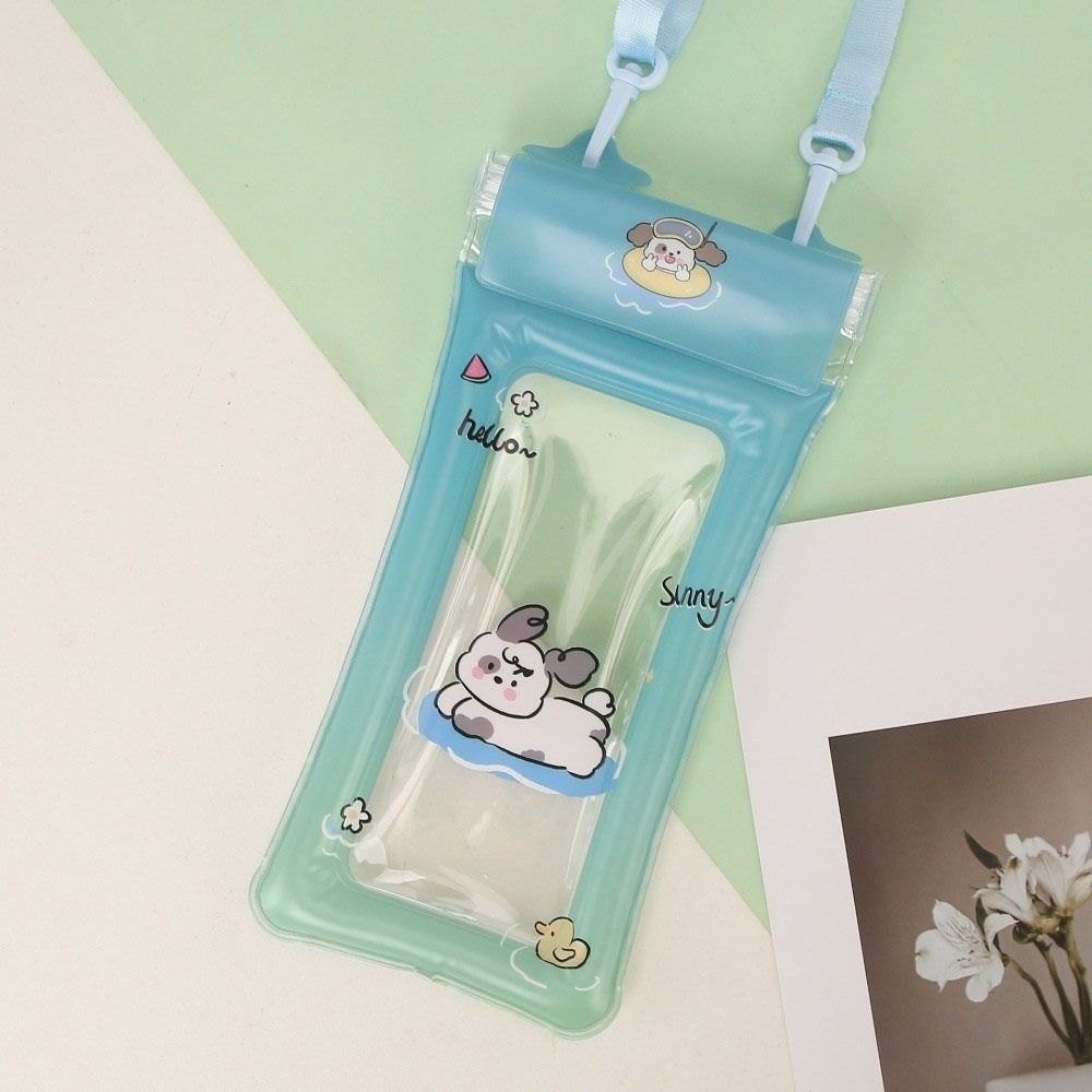 Hanging Neck Phone Bag Transparent Floating Phone Dry Cover Swimming