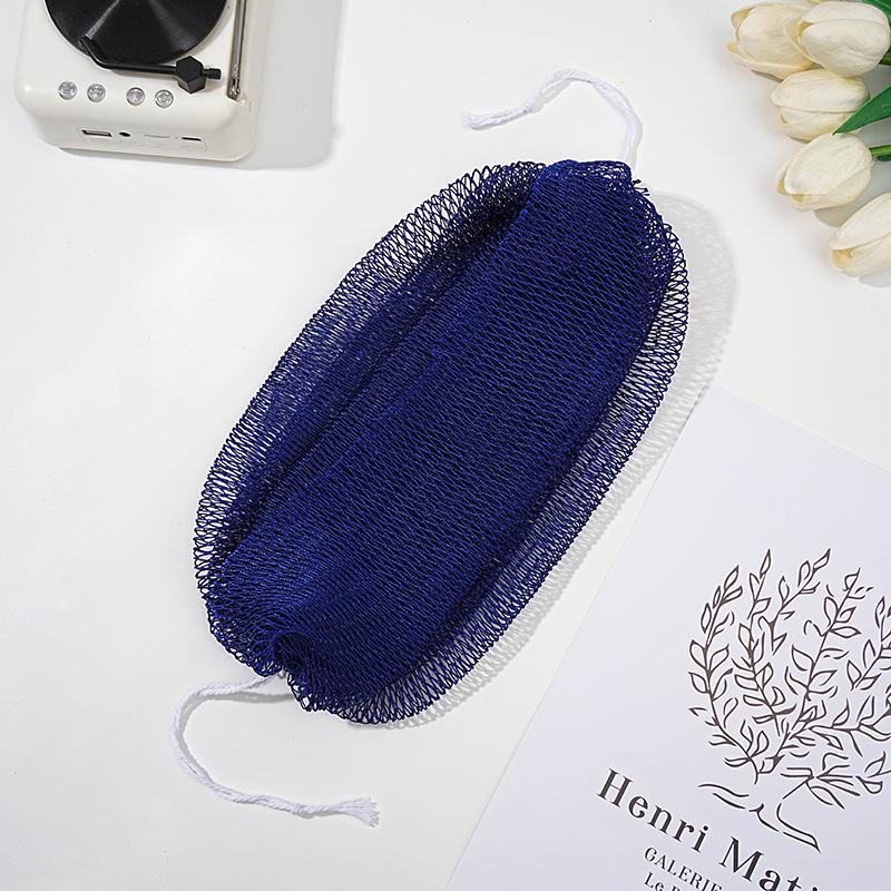 Universal Exfoliating Towel & Foaming Net: 2-in-1 Back Scrubber for Men and Women, Perfect for Saunas and Baths