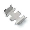 Aluminiumlegering Växellåda Base Skid Protection Plate Chassi Pansarbyten för 1/24 Axial SCX24