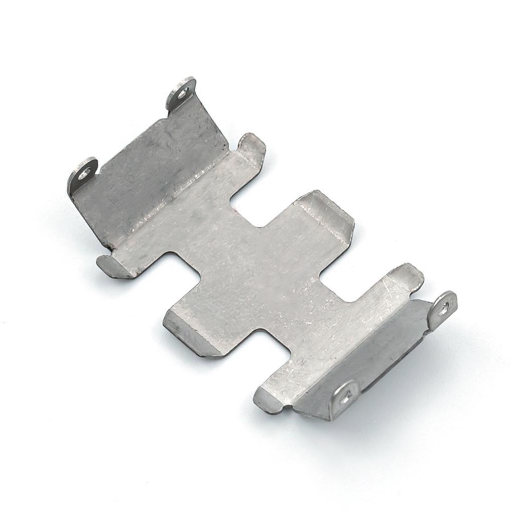 Aluminiumlegering Växellåda Base Skid Protection Plate Chassi Pansarbyten för 1/24 Axial SCX24