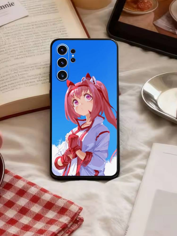 Love Live Tennoji Rina Phone Case For Samsung S26,S25,S24,S23,S22,S21,S20,Ultra,Plus,FE Black Soft Cover