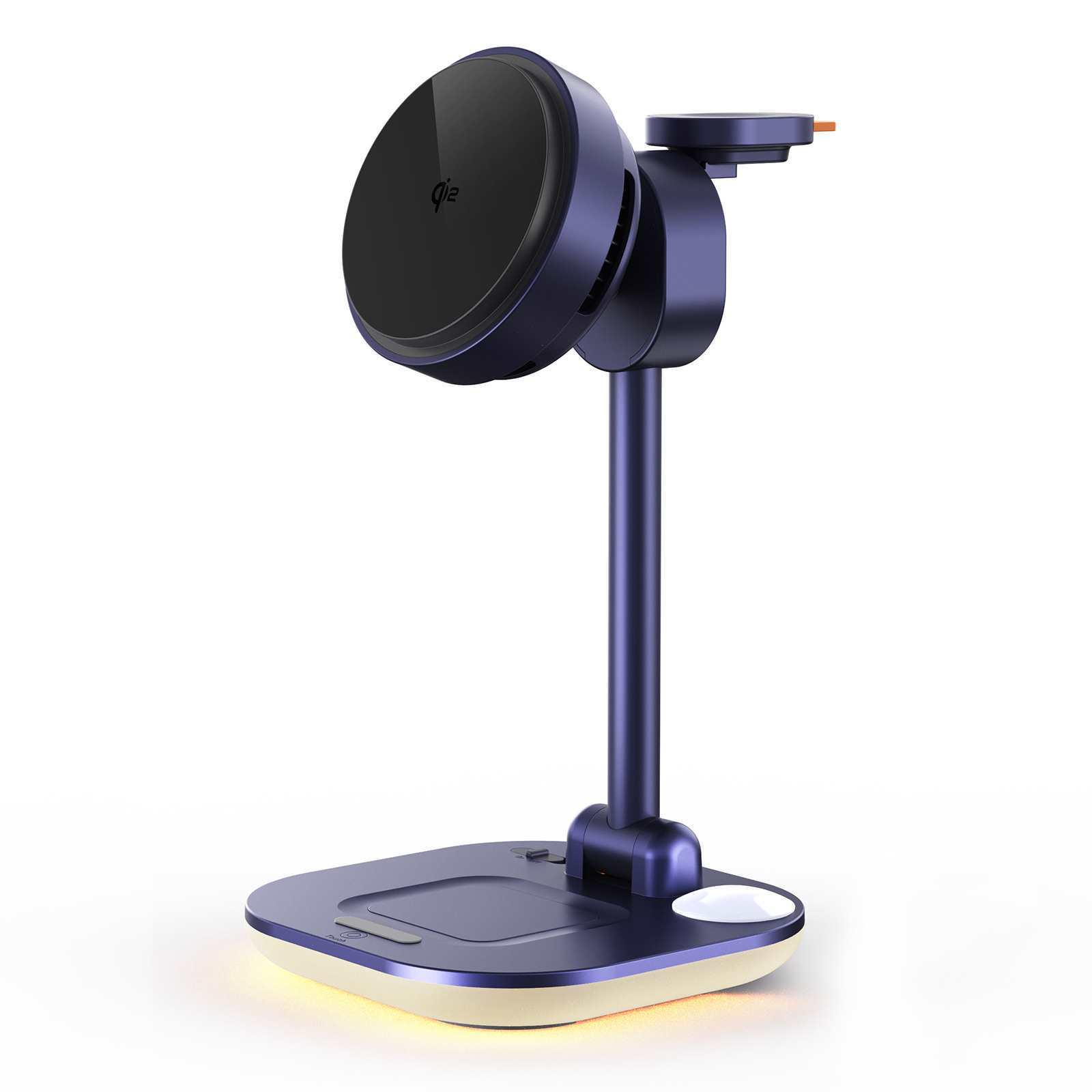 

Qi2-Certified 3-in-1 Magnetic 25W Wireless Charger with Semiconductor Cooling for Apple Watch