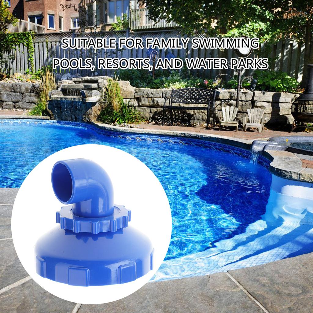 Verstellbare Pool-Jetdüse 360 Grad drehbar Schwimmbad Durchfluss Einlassanschluss Pool Einlassanschlüsse ABS Textur für Pool