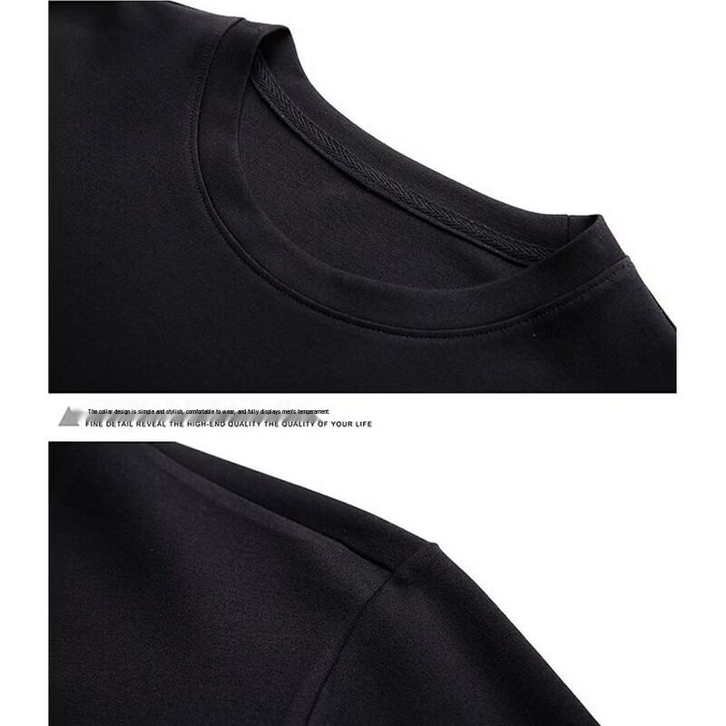 ROMON Men's Long Sleeve Round Neck Sweatshirt