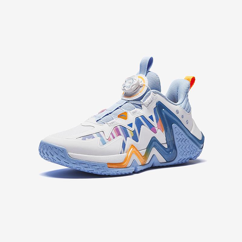 Anta Kids Reverse Scale 3.0 Trendy Comfortable Professional Sports Shoes Non-Slip Wear-Resistant Breathable Low-Top Kids Basketball Shoes A12511108