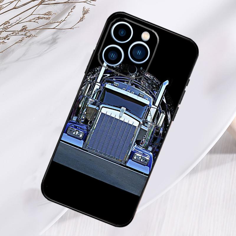 Cool Heavy Truck Car Phone Case For iPhone 17 Pro Max 15 14 13 12 11 16 Pro Max Plus 12 13 Mini 16e 17 Air Cover