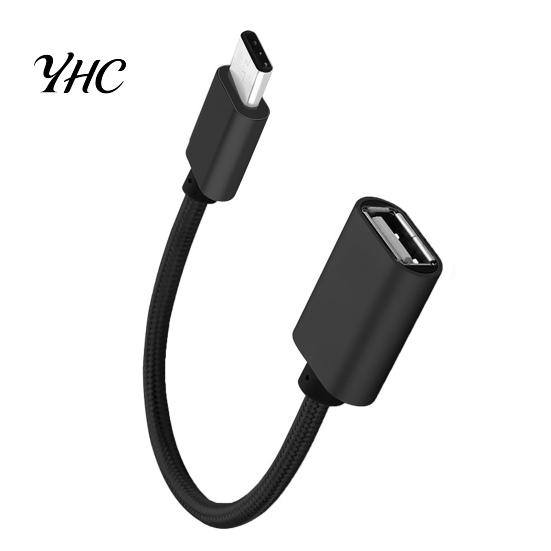 OTG Converter Cable Quick Transmission Stable Output Universal Mini Plug Play USB Type-C Micro Adapter for Laptop Compact