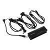 One Control DC PORTER PLEXI 6 DC PACK Effects Pedal Power Supply (Includes 6 DC Cables)