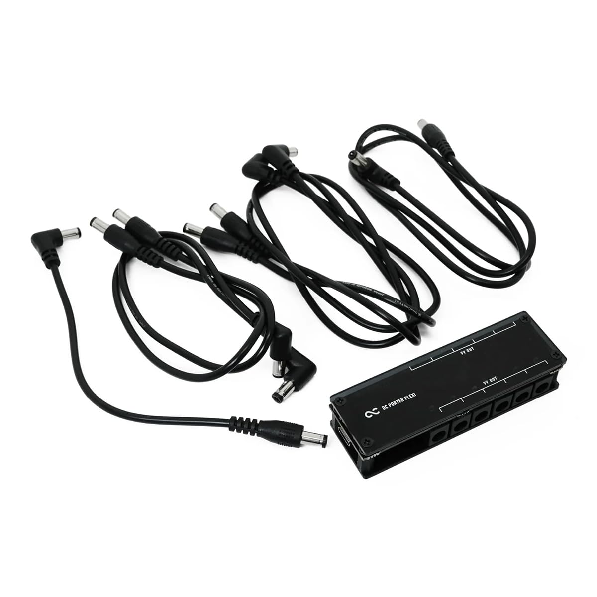 

One Control DC PORTER PLEXI 6 DC PACK Блок питания для педалей эффектов (Включает 6 кабелей постоянного тока)
