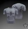 2024PRO Men's Fitness Quick-Dry Bodybuilding T-Shirt - Breathable, Tight Abdomen Shaping, Short Sleeve.