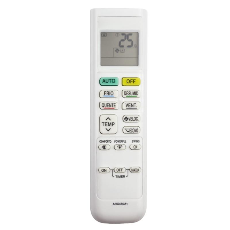 

High Quality Replaced ARC480A1 Remote for DAIKIN ARC480A1 Air Conditions Controller Stable Performances Comfortable Grip 1