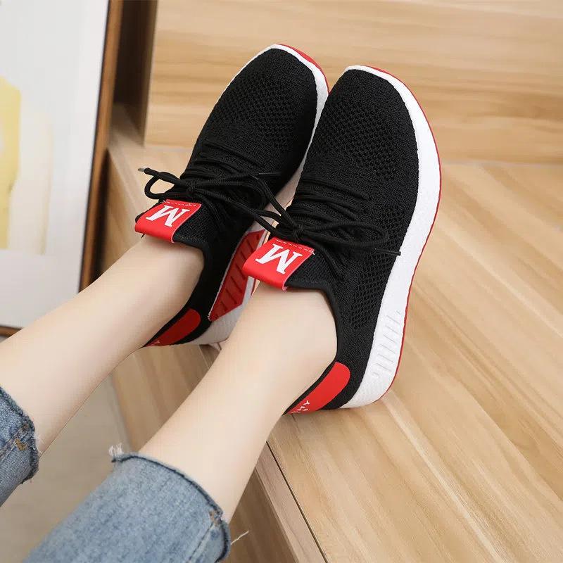 

Fly Woven Mesh дышащие кроссовки женские новые повседневные туфли модные кокосовые трендовые туфли 40