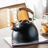 3L Tea Kettle Stainless Steel Built-in Whistle Leakproof Food Grade Matte Finish