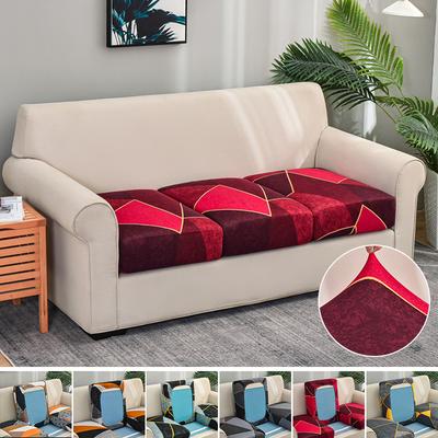 1Pc Spandex Sofa Seat Cushion Cover Chair Cover Stretch Washable Removable Slipcover 1/2/3/4 Seat Elastic Sofa Protector