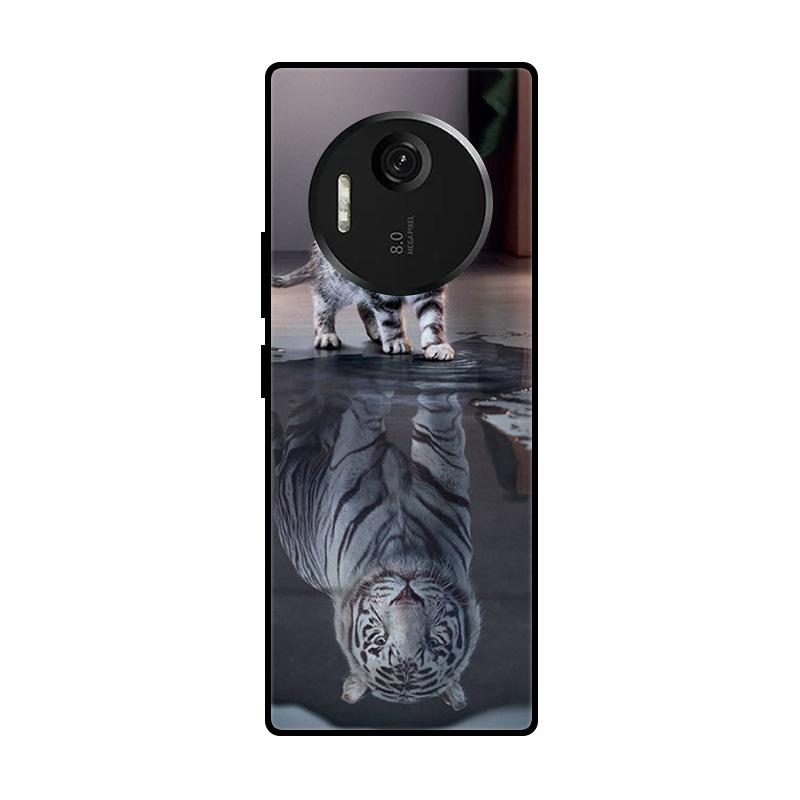 For Xiaomi Qin F25 Case Lion Wolf Painted Silicone Soft Back Cover For Duoqin F25 QinF25 F 25 Phone Case Protective Shell