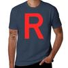 Rocket R Cosplay Halloween Costume Comic Con Red R Black Or White Tshirt Cool Feeling Summer Tee Shirt