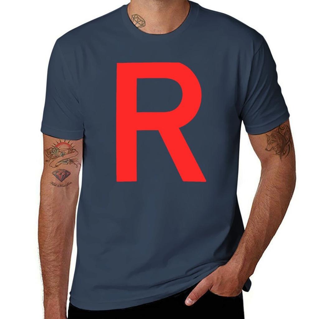 Rocket R Cosplay Halloween Costume Comic Con Red R Black Or White Tshirt Cool Feeling Summer Tee Shirt