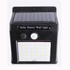 Solar Motion Sensor Outdoor Wall Light