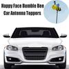 Cartoon Car Bat Antenna Toppers Halloween Aerial Balls Cute Honey Bee Car Antenna Toppers