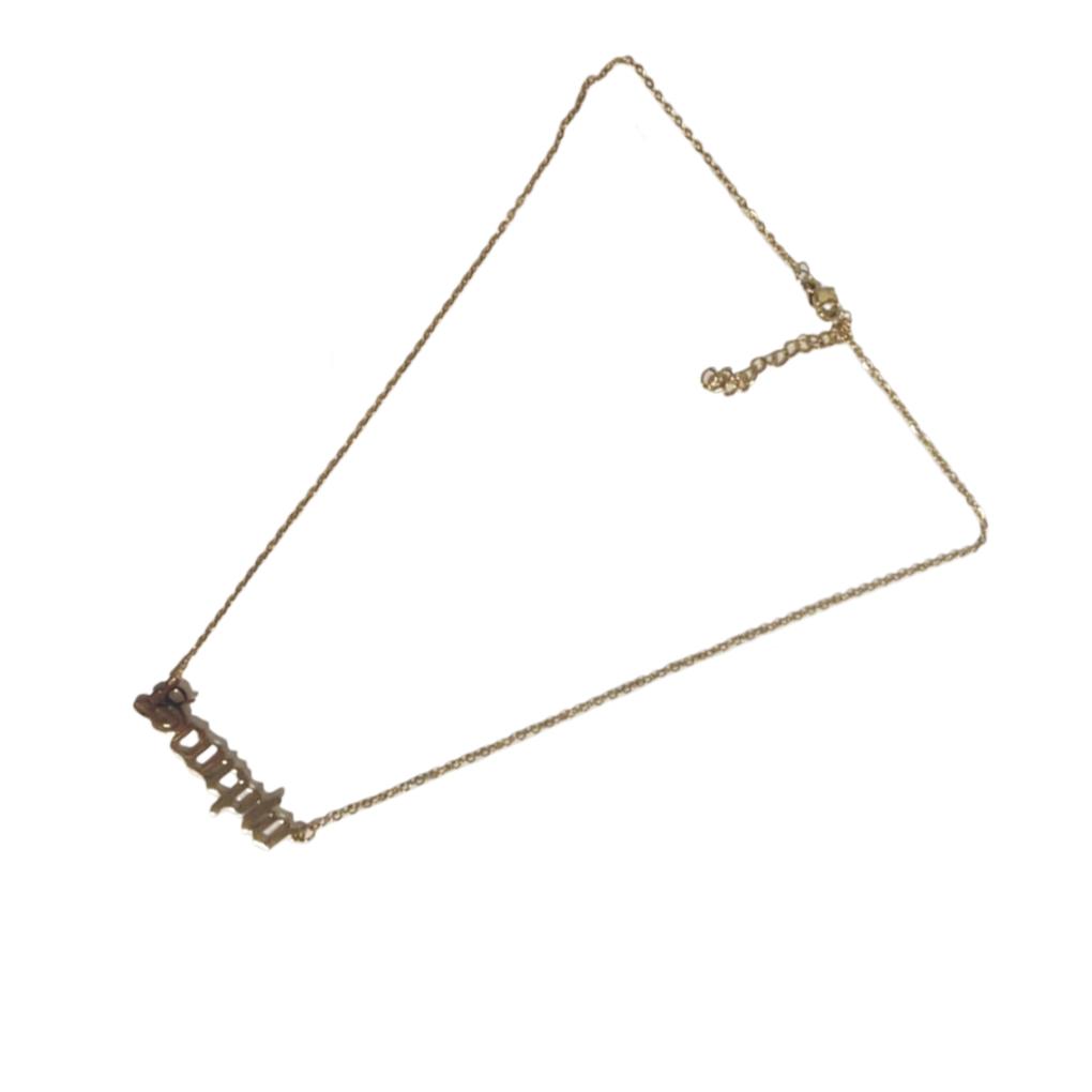 Vintage Letter Constellations Theme Zodiac Necklace DIY Chic Delicate Jewelry Chain Pendant for Lover Festival Gifts Rose Gold