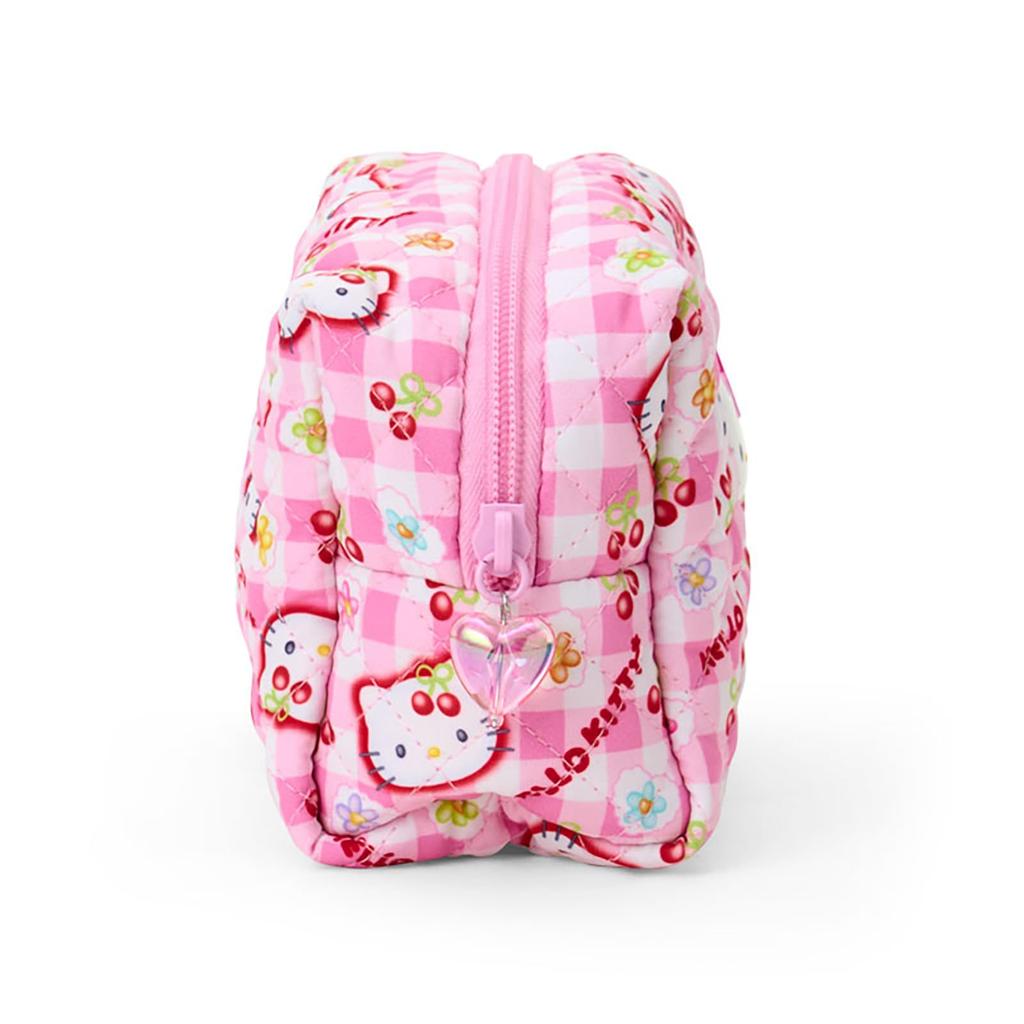 Sanrio Hello Kitty Pouch Steel Suitable for ages 3 and up Item 624977 (Everyone's Quilt) - Polyester, Cotton, ABS, - - No.