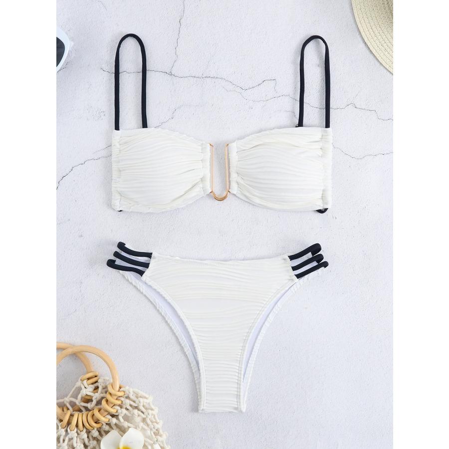 Bikini Swimsuit Sexy Comfortable 3 Piece Women's Swimwear Two Piece Set CLE