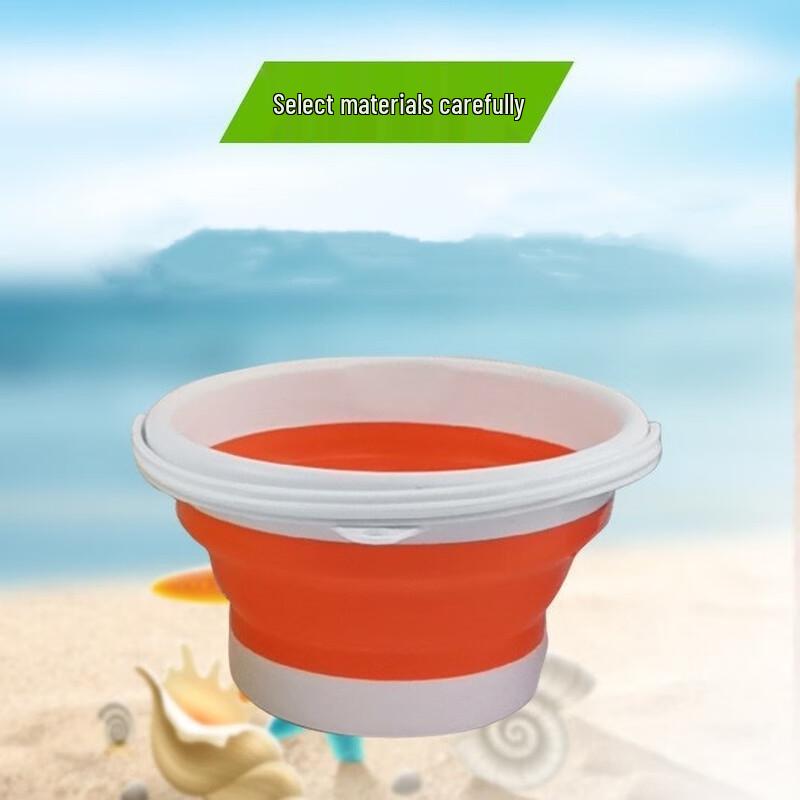 OEING Portable Folding Fishing Bucket 1.5L