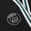Jordan X PSG Paris Saint Germain Fleece Pants Black/White/Green Men Streetwear DB6502-010