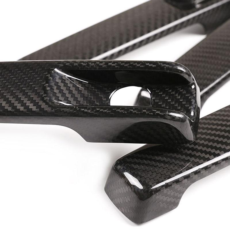 Car ABS Carbon Fiber Style Exterior Door Handle Trim Cover For Mercedes Benz G Class W463 W464 G65 G55 G63 G500 G550 2004