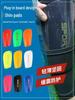 Adult Men's Double Layer Football Shin Guards and Calf Protector Socks