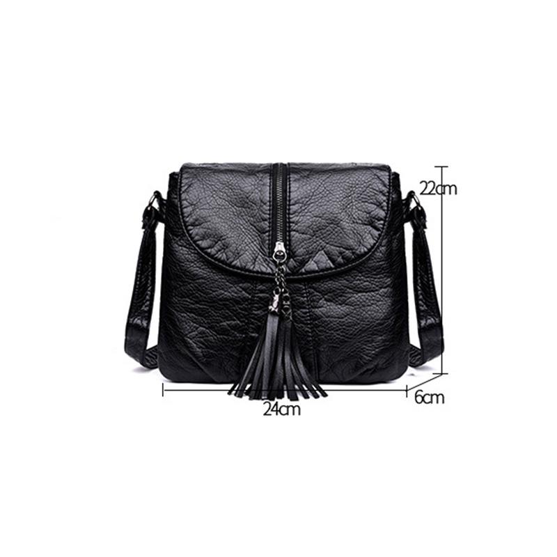 New Designer Shoulder Bags Soft Leather Handbag Women Messenger Bags Crossbody Bag Fashion Women Bag Female Purses and Handbags Flap