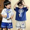 Boys' Medium & Small Summer Short-Sleeve Two-Piece Set
