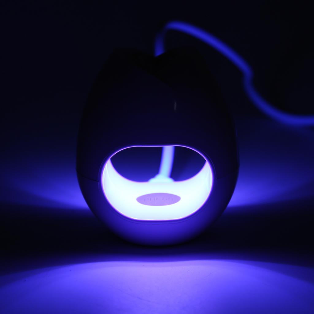 Nail Dryer Lamp USB Portable Single Finger UV Gel Nail Curing Lamp Manicure Tools
